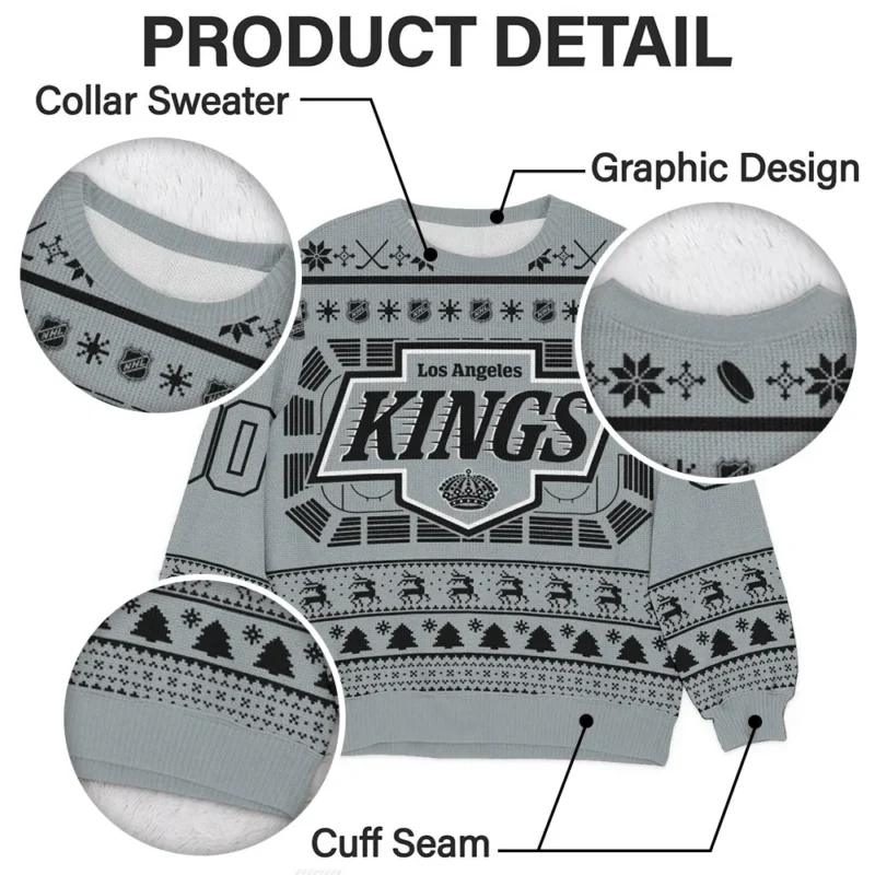 Special Release Los Angeles Kings NHL Ugly Sweater All Over Prints Christmas Season QTNHLTK160924A13