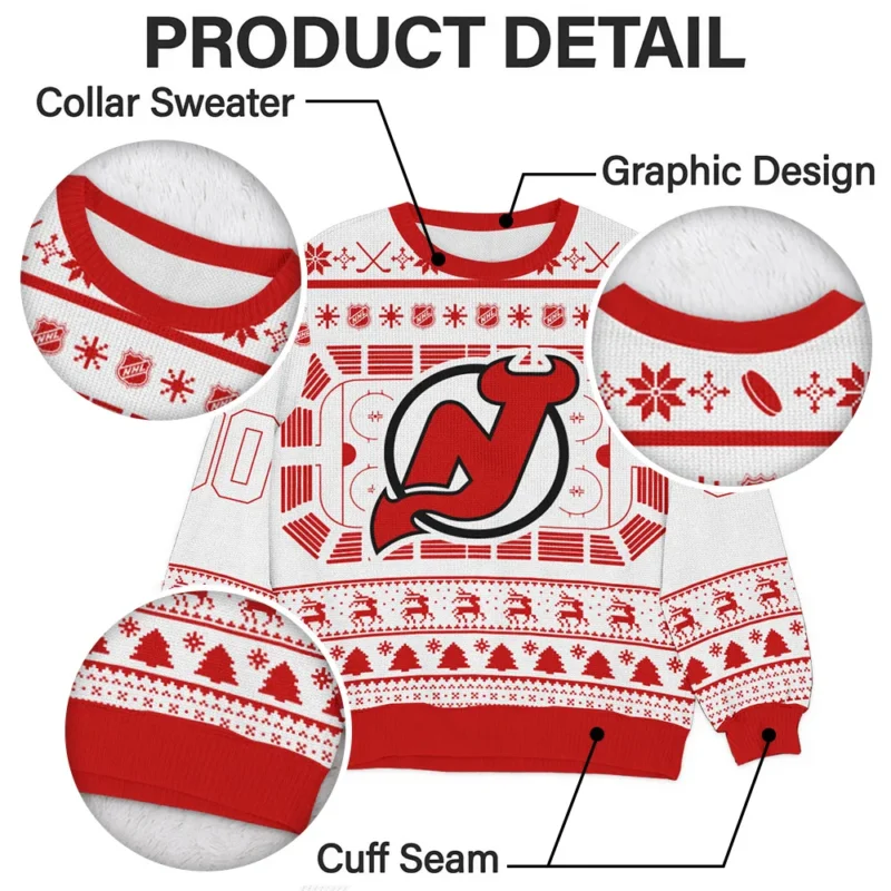 Special Release New Jersey Devils NHL Ugly Sweater All Over Prints Christmas Season QTNHLVA160924A11