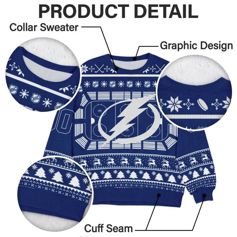 Special Release Tampa Bay Lightning NHL Ugly Sweater All Over Prints Christmas Season QTNHLVA160924A7