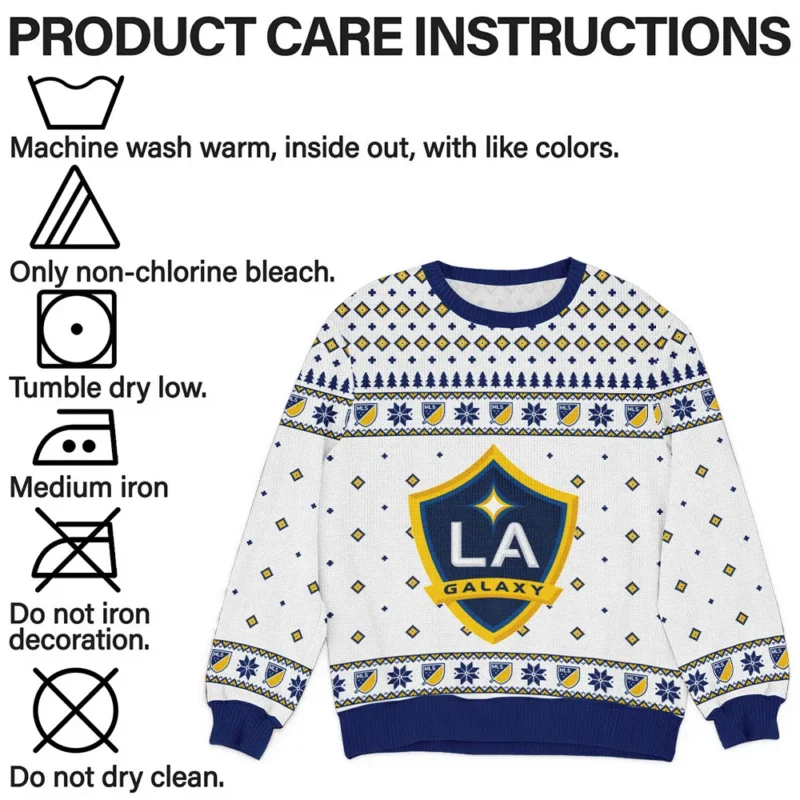 Special Release LA Galaxy MLS Ugly Sweater All Over Prints Christmas Season QTMLS190924A1