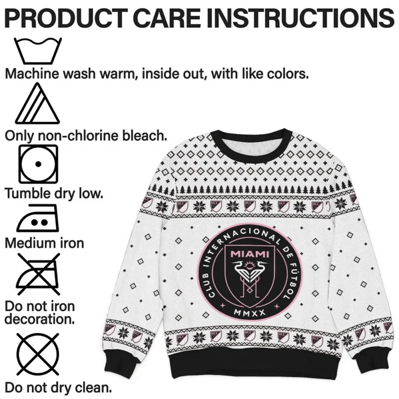 Special Release Inter Miami MLS Ugly Sweater All Over Prints Christmas Season QTMLS190924A6