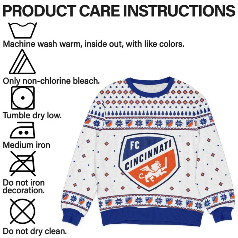 Special Release Cincinnati MLS Ugly Sweater All Over Prints Christmas Season QTMLS190924A7