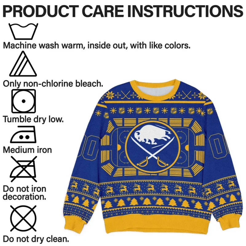 Special Release Buffalo Sabres NHL Ugly Sweater All Over Prints Christmas Season QTNHLVA160924A1