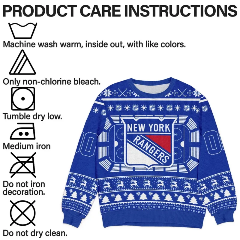 Special Release New York Rangers NHL Ugly Sweater All Over Prints Christmas Season QTNHLVA160924A13