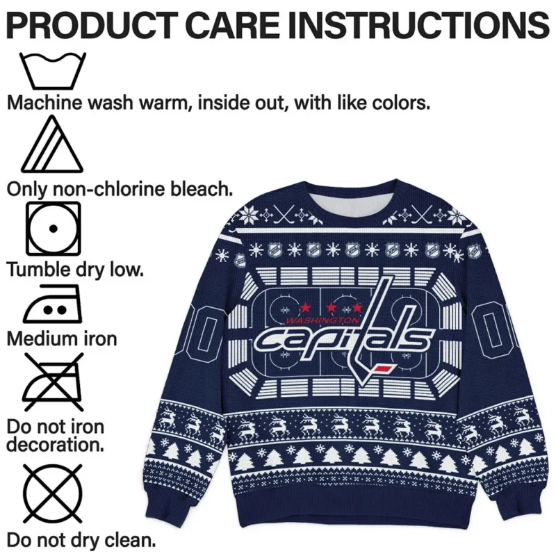 Special Release Washington Capitals NHL Ugly Sweater All Over Prints Christmas Season QTNHLVA160924A16