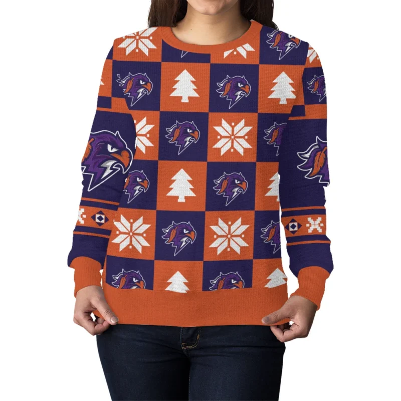 Special Release Ugly Sweater Halifax Thunderbirds National Lacrosse League All Over Prints Christmas Season HONLL190924SW01HFX