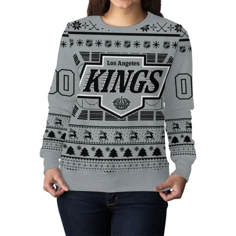 Special Release Los Angeles Kings NHL Ugly Sweater All Over Prints Christmas Season QTNHLTK160924A13