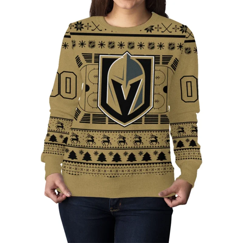 Special Release Vegas Golden Knights NHL Ugly Sweater All Over Prints Christmas Season QTNHLTK160924A17