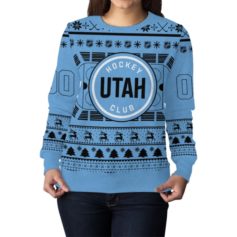 Special Release Utah Hockey Club NHL Ugly Sweater All Over Prints Christmas Season QTNHLTK160924A7