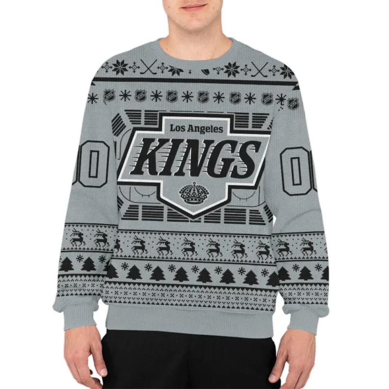 Special Release Los Angeles Kings NHL Ugly Sweater All Over Prints Christmas Season QTNHLTK160924A13