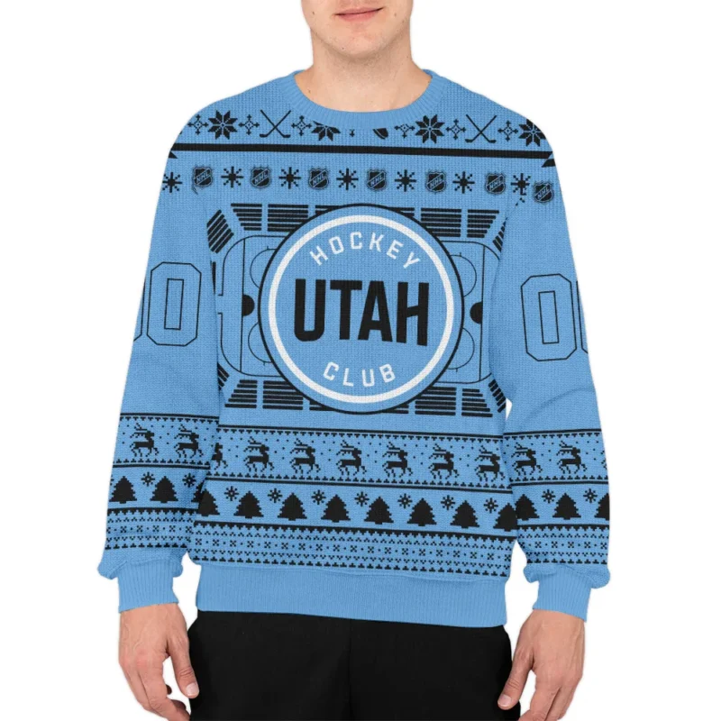 Special Release Utah Hockey Club NHL Ugly Sweater All Over Prints Christmas Season QTNHLTK160924A7