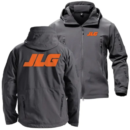 JLG Industries Exclusive Logo Hooded Military Tactical Jacket BLCW309A0510