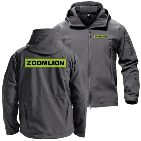 Zoomlion Exclusive Logo Hooded Military Tactical Jacket BLCW309A1810