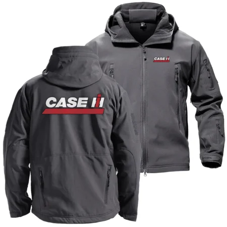 Collection Release Case IH Brand Agricultural and Craftwork Farmer Hooded Military Tactical Jacket BLF15924A110