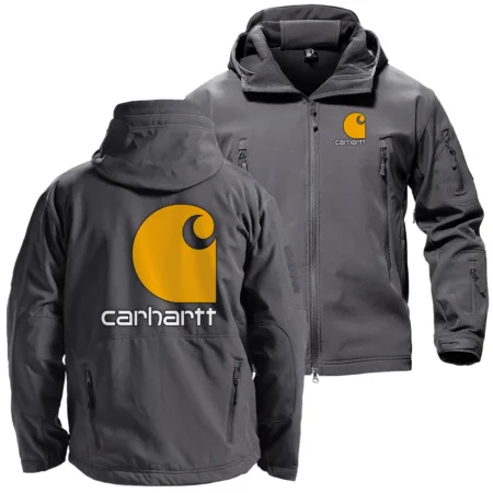 Collection Release Carhartt Brand Agricultural and Craftwork Farmer Hooded Military Tactical Jacket BLF15924A1410