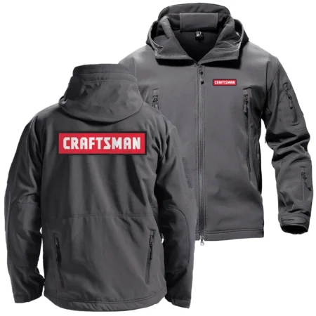 Collection Release Craftsman Brand Agricultural and Craftwork Farmer Hooded Military Tactical Jacket BLF15924A1510