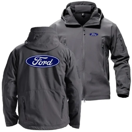 Collection Release Ford Brand Agricultural and Craftwork Farmer Hooded Military Tactical Jacket BLF15924A410