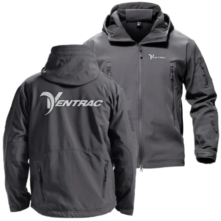 Ventrac Unique Logo Collection For Farmer Tractor Lovers Hooded Military Tactical Jacket BLF8424A0410