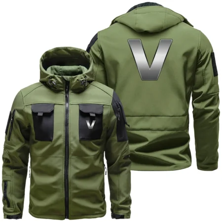 Collection Release Valtra Brand Agricultural and Craftwork Farmer Outdoor Tactical Beetle Hooded Jacket With Pockets - BLF15924A1011