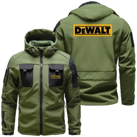 Collection Release DeWalt Brand Agricultural and Craftwork Farmer Outdoor Tactical Beetle Hooded Jacket With Pockets - BLF15924A1611