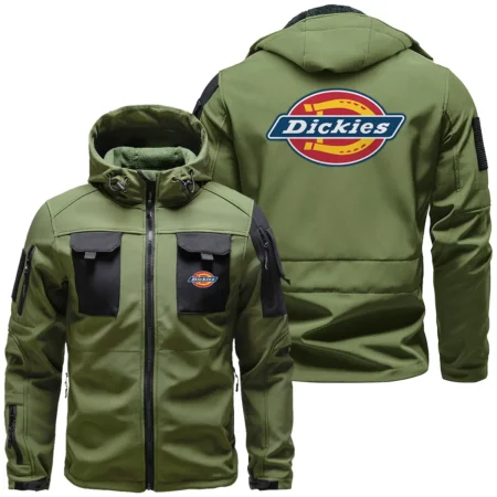 Collection Release Dickies Brand Agricultural and Craftwork Farmer Outdoor Tactical Beetle Hooded Jacket With Pockets - BLF15924A1711