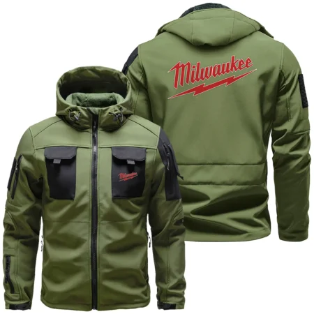 Collection Release Milwaukee Brand Agricultural and Craftwork Farmer Outdoor Tactical Beetle Hooded Jacket With Pockets - BLF15924A2011