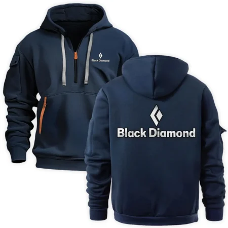 Collection Release Black Diamond Camping Brand Fashion Hoodie Half Zipper BLCP9924A1BD