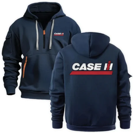 Collection Release Case IH Brand Agricultural and Craftwork Farmer Fashion Hoodie Half Zipper BLF15924A11