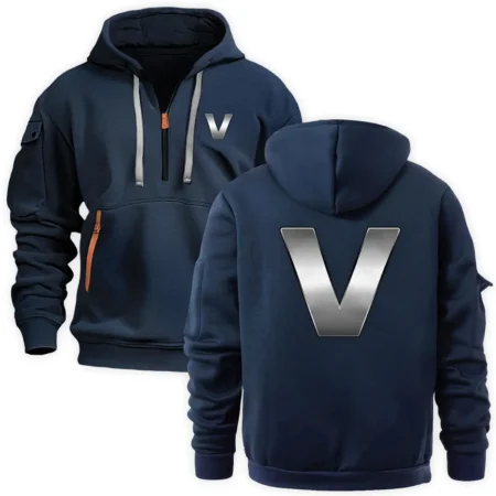 Collection Release Valtra Brand Agricultural and Craftwork Farmer Fashion Hoodie Half Zipper BLF15924A101