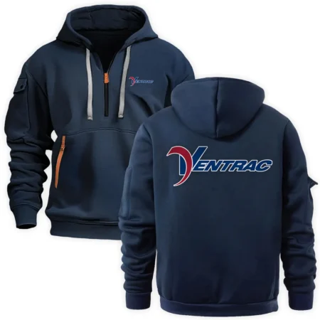 Collection Release Ventrac Brand Agricultural and Craftwork Farmer Fashion Hoodie Half Zipper BLF15924A111