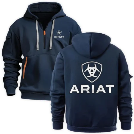 Collection Release Ariat Brand Agricultural and Craftwork Farmer Fashion Hoodie Half Zipper BLF15924A121