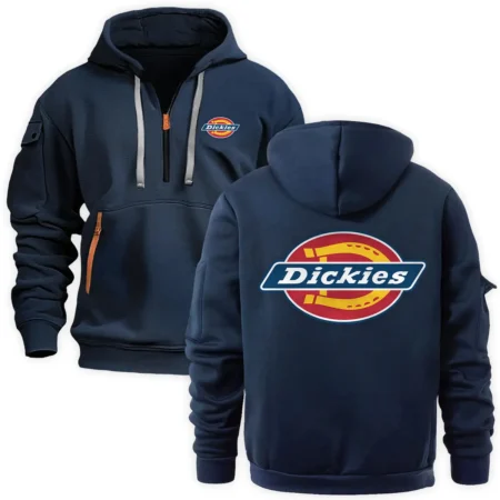 Collection Release Dickies Brand Agricultural and Craftwork Farmer Fashion Hoodie Half Zipper BLF15924A171