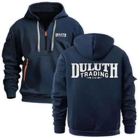 Collection Release Duluth Trading Co Brand Agricultural and Craftwork Farmer Fashion Hoodie Half Zipper BLF15924A181