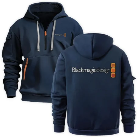 Collection Release Blackmagic Design Nature Photography Brand Fashion Hoodie Half Zipper BLPV9924A1BMD