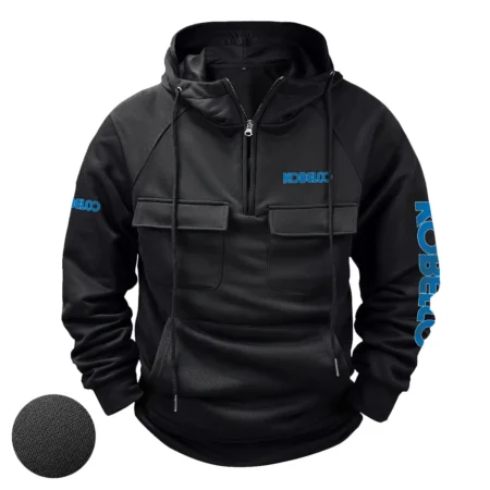 Kobelco Exclusive Logo Tactical Quarter Zip Hoodie BLCW309A092