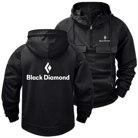 Collection Release Black Diamond Camping Brand Tactical Quarter Zip Hoodie BLCP9924A2BD