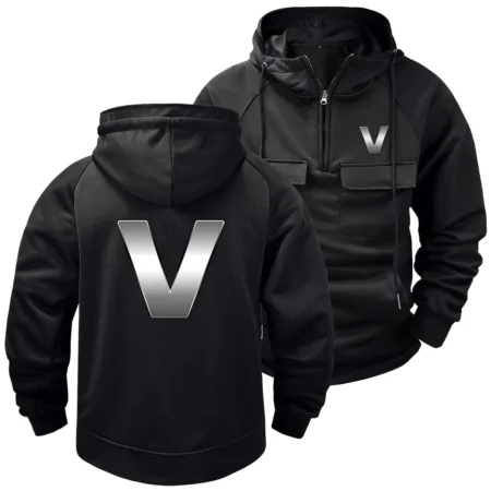 Collection Release Valtra Brand Agricultural and Craftwork Farmer Tactical Quarter Zip Hoodie BLF15924A102