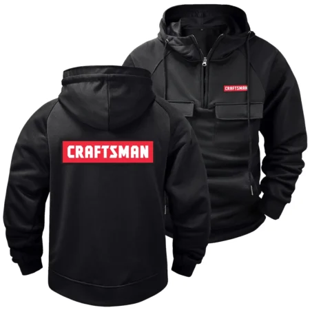 Collection Release Craftsman Brand Agricultural and Craftwork Farmer Tactical Quarter Zip Hoodie BLF15924A152