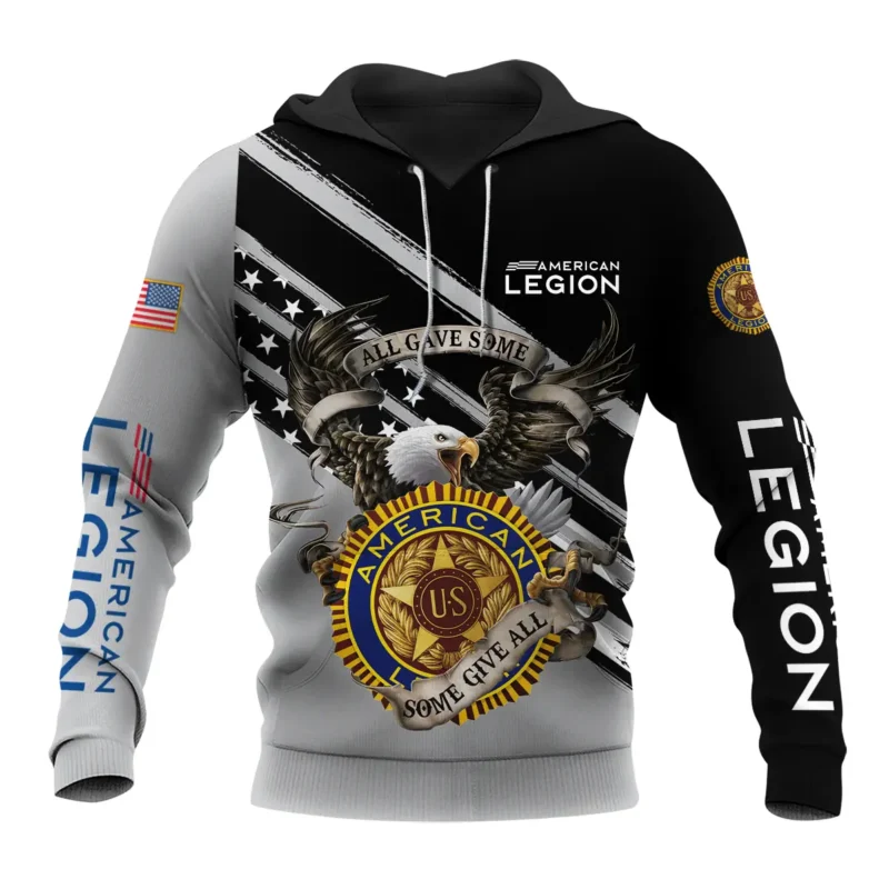 All Gave Some Some Gave All American Legion United States Veteran All Over Prints BLVET24924B5HD - Hoodie