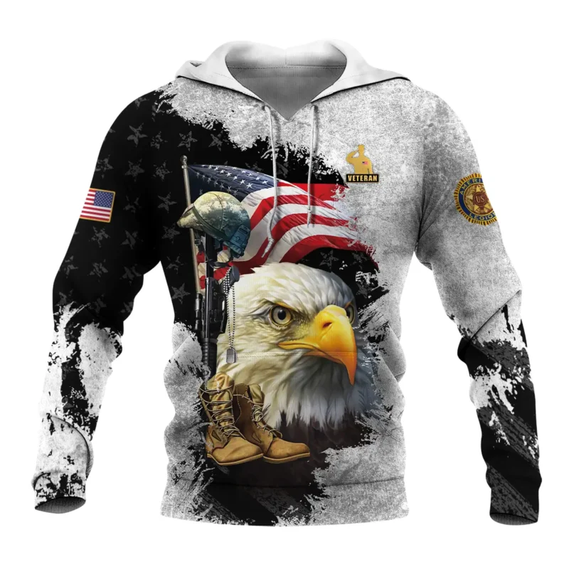 Eagle Helmet Boots American Legion United States Veteran All Over Prints BLVET24924E4HD - Hoodie