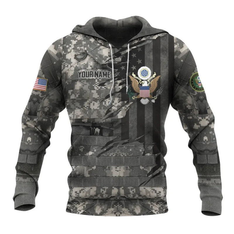 Uniform Camo Pattern U.S. Army All Over Prints BLVTR18924A2AMHD - Hoodie