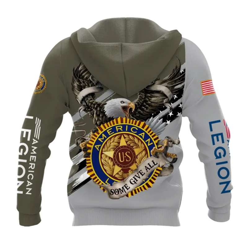 All Gave Some Some Gave All American Legion United States Veteran All Over Prints BLVET24924B4HD - Hoodie