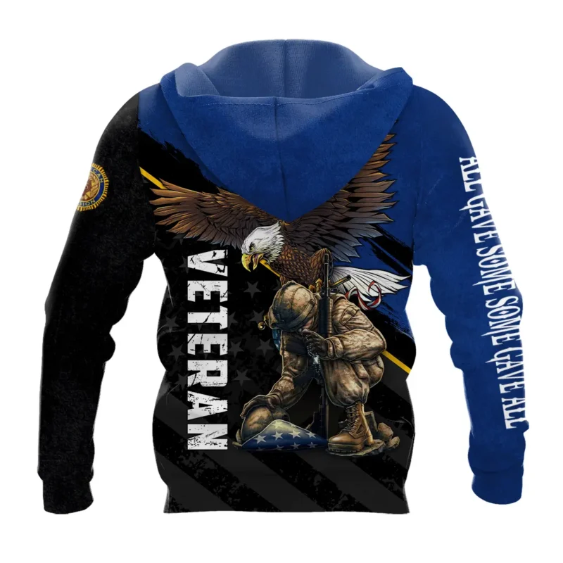 All Gave Some Some Gave All American Legion United States Veteran All Over Prints BLVET24924D1ZHD - Zip Hoodie