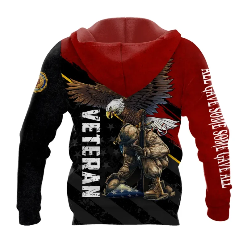 All Gave Some Some Gave All American Legion United States Veteran All Over Prints BLVET24924D2ZHD - Zip Hoodie