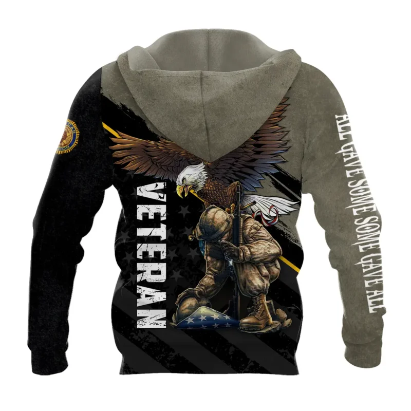 All Gave Some Some Gave All American Legion United States Veteran All Over Prints BLVET24924D3HD - Hoodie