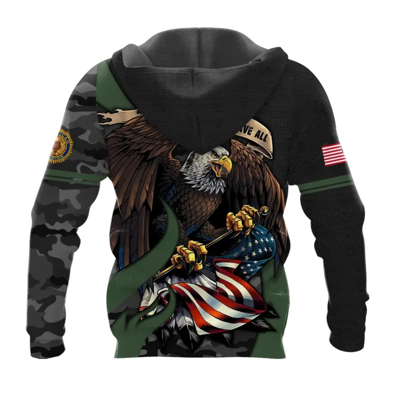 All Gave Some Some Gave All American Legion United States Veteran All Over Prints BLVET24924F3ZHD - Zip Hoodie