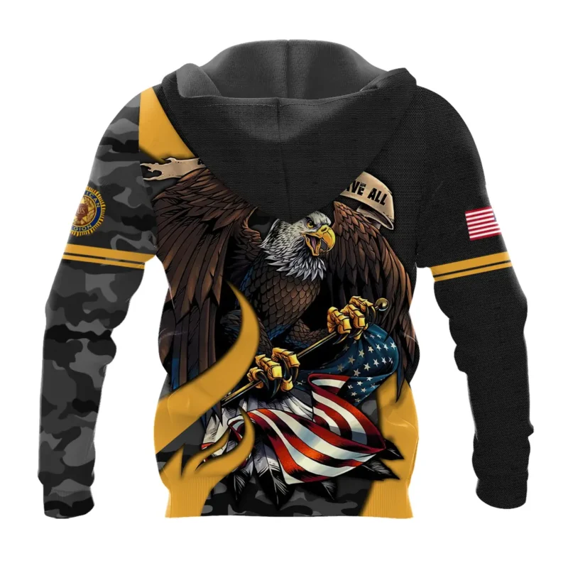 All Gave Some Some Gave All American Legion United States Veteran All Over Prints BLVET24924F4HD - Hoodie