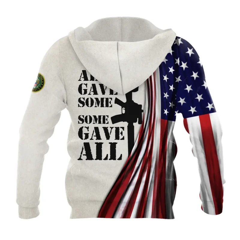 All Gave Some Some Gave All U.S. Army All Over Prints BLVTR19924A2AMZHD - Zip Hoodie