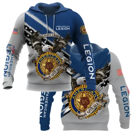 All Gave Some Some Gave All American Legion United States Veteran All Over Prints BLVET24924B1HD - Hoodie