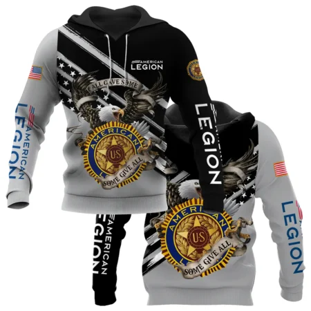 All Gave Some Some Gave All American Legion United States Veteran All Over Prints BLVET24924B5HD - Hoodie